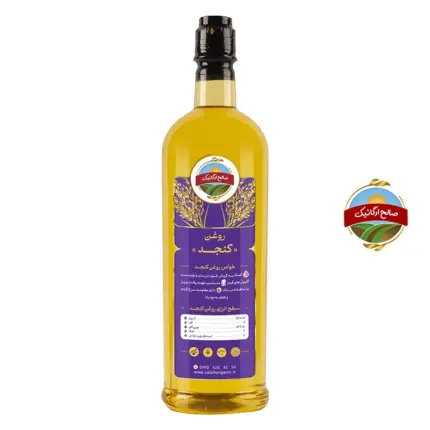 روغن کنجد بی بو طبیعی یک لیتری